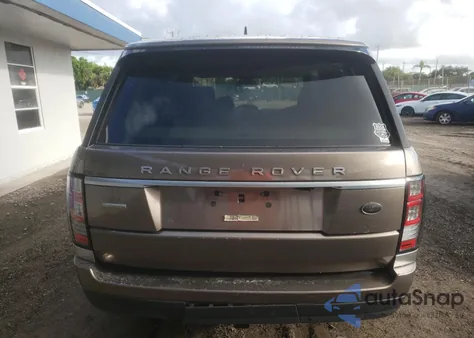 2016 Land Rover Range Rover Autobiography from USA, damaged, VIN SALGV3EF3GA297700